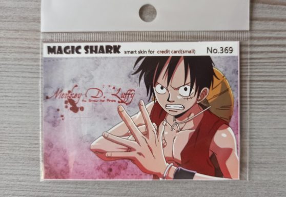PEGATINA TARJETA CREDITO MONKEY D. LUFFY 6€