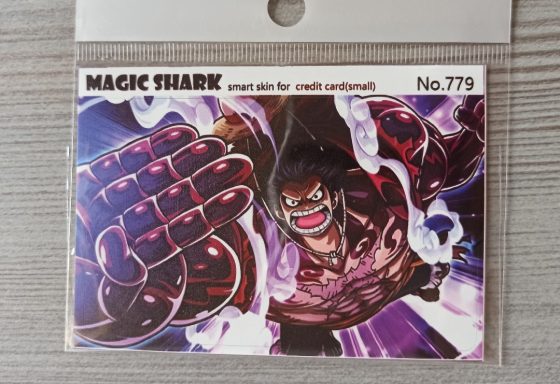 PEGATINA TARJETA CREDITO MONKEY D. LUFFY GEAR 46€
